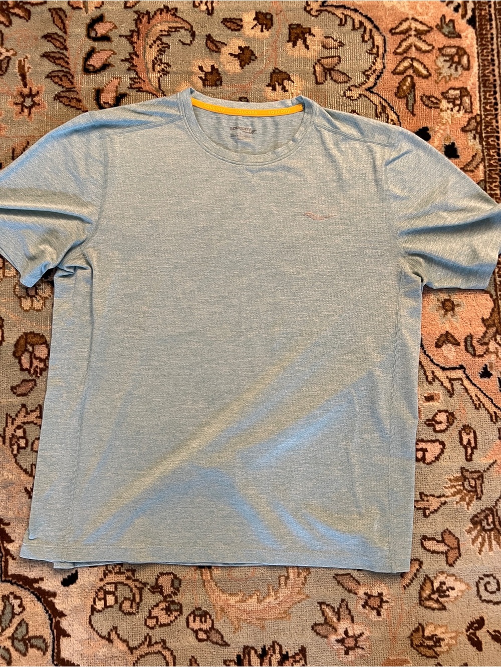 Saucony Men’s Seafoam Short Sleeve Performance Tee